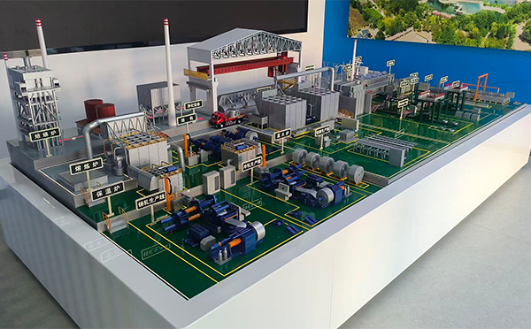 酒钢集团东铝厂-铝材生产线天祝机械模型